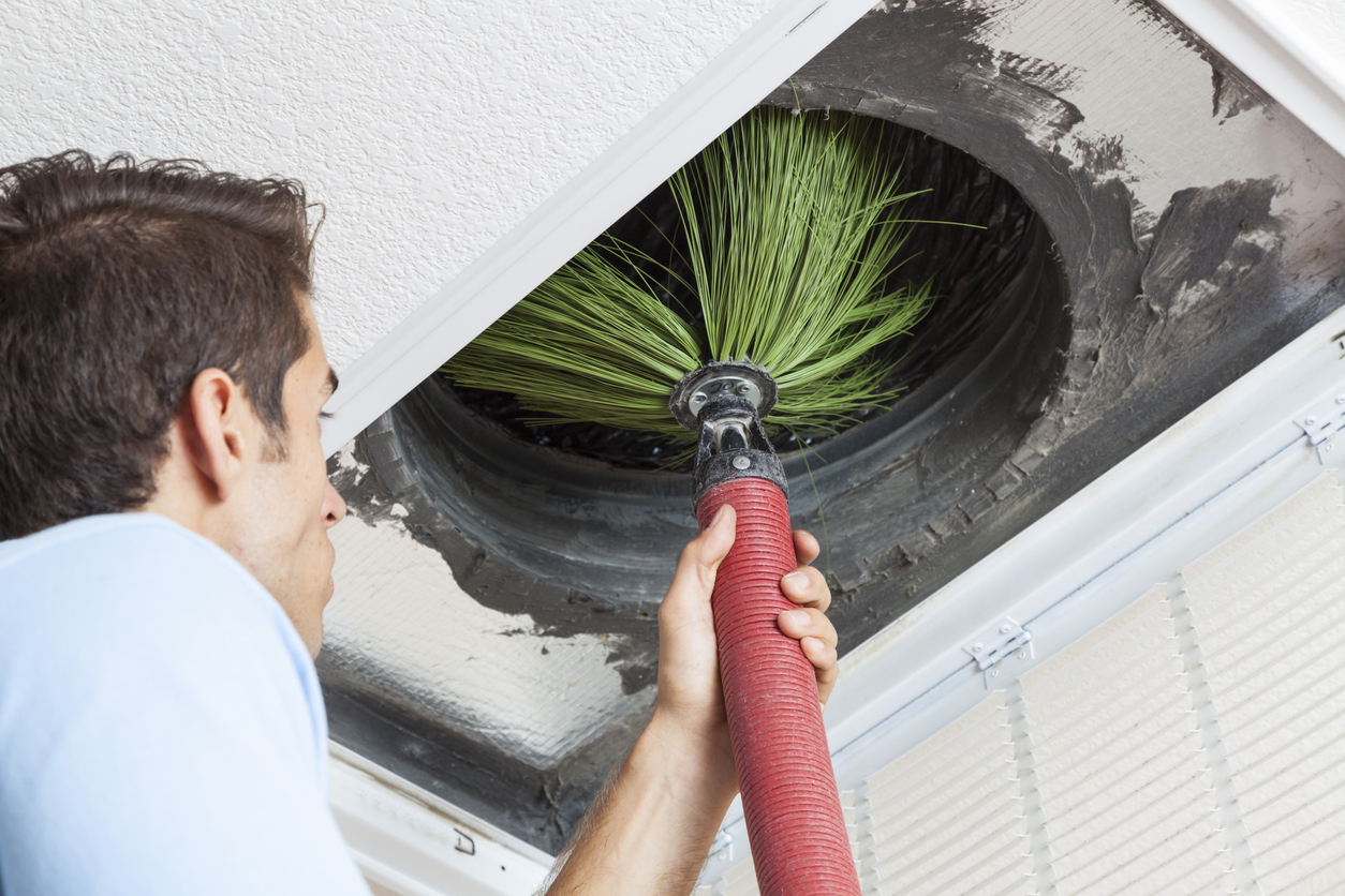 cleaning a drain